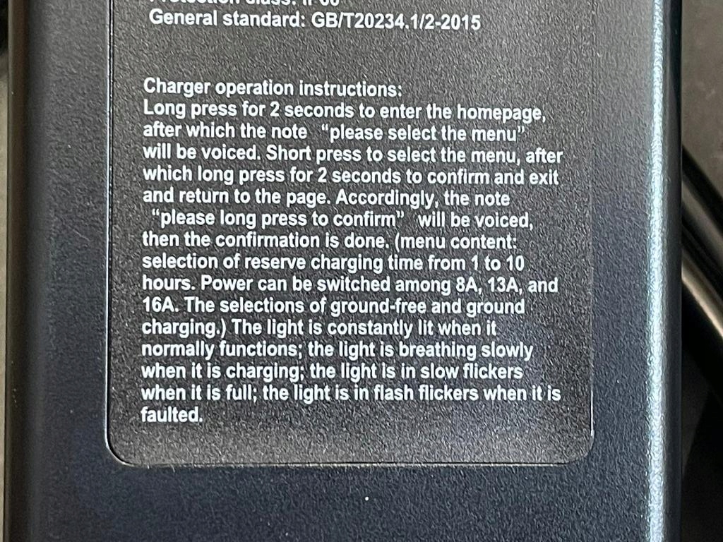 фото №10, Зарядное устройство станция зарядки автомобиля 16a 230v 3,5kw typ 1 usa sae j1772