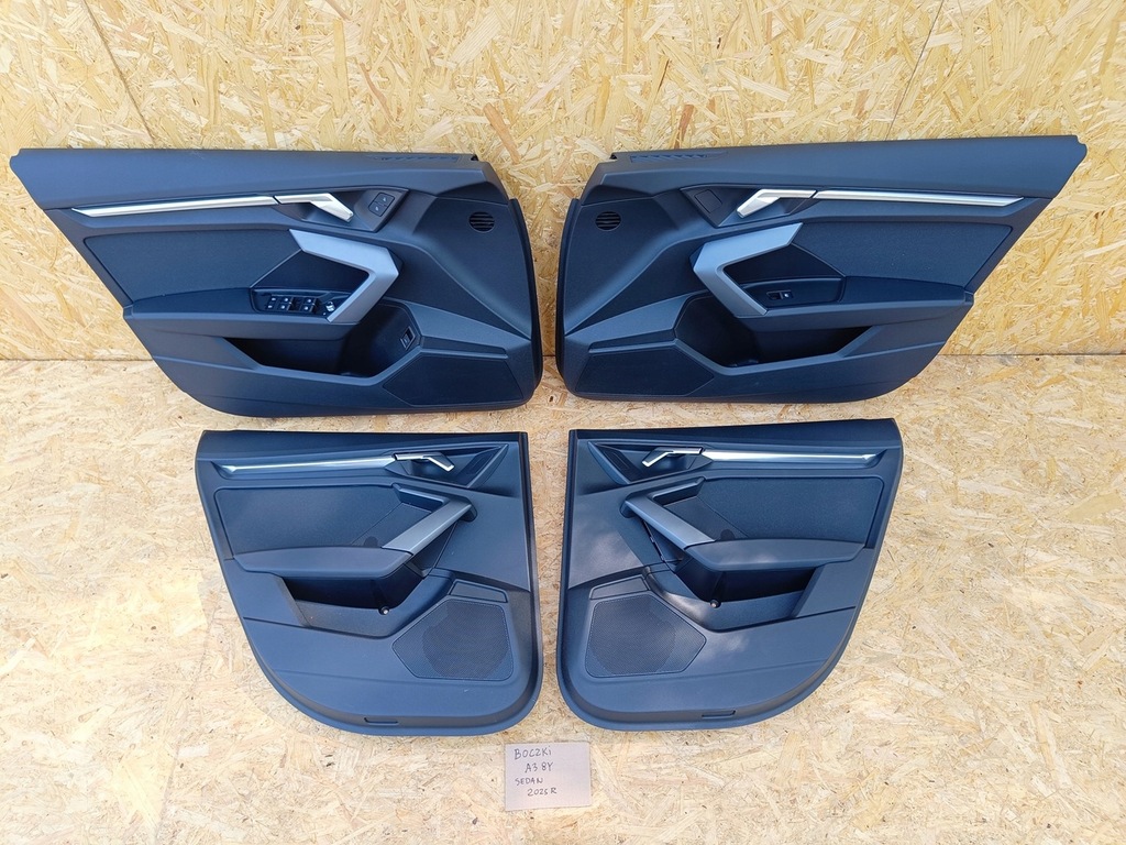 фото №7, Audi a3 8y 2025r обшивка обшивки обивка дверь правый левый задняя перед idealne