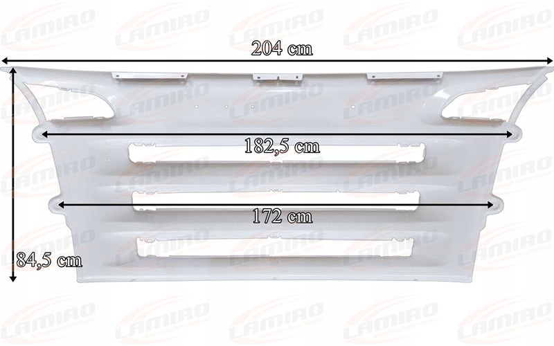 фото №2, Scania r решітка радіатора верхній капот