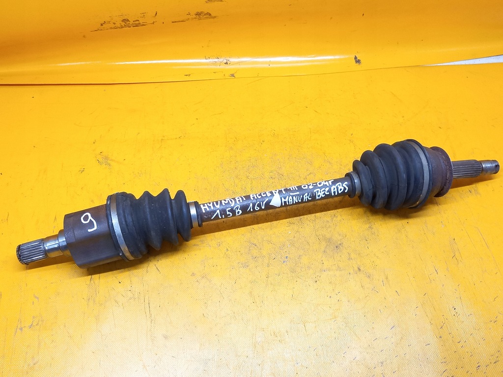 фото №4, Приводной вал левая hyundai accent iii 1,5b 02-04r bez abs