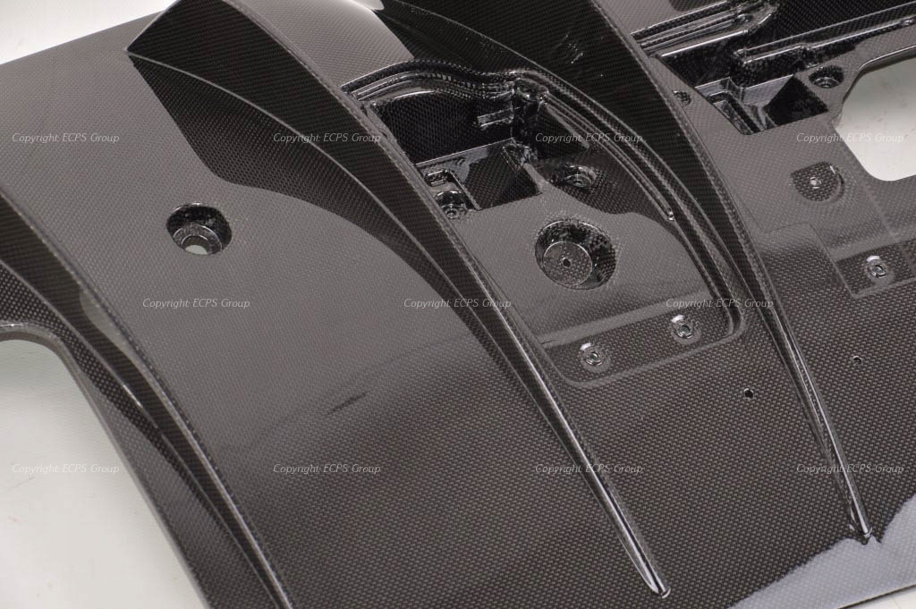 фото №14, Ferrari 488 gtb диффузор бампера задняя