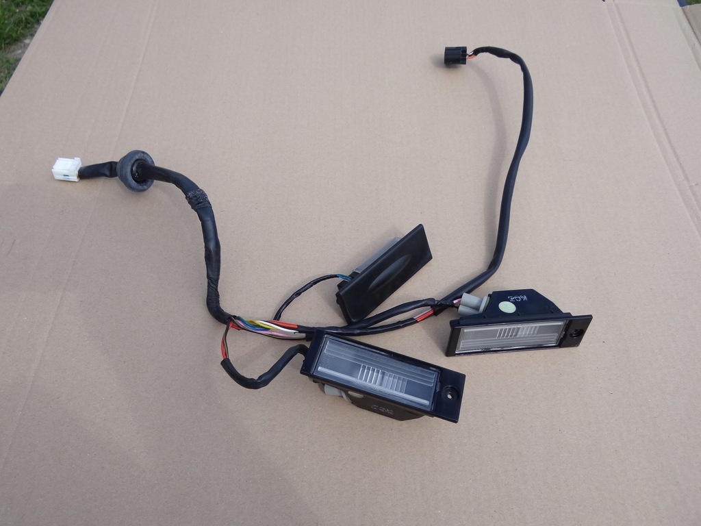 фото №1, Kpl. освещение номерного знака hyundai tucson ii 2015r