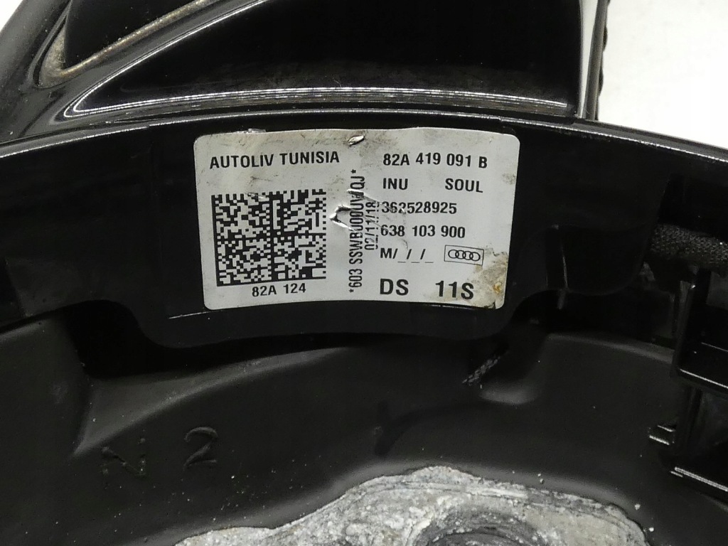 фото №8, Воздуховод кожа кожаный мультифункция audi a1 82a ii 82a419091b