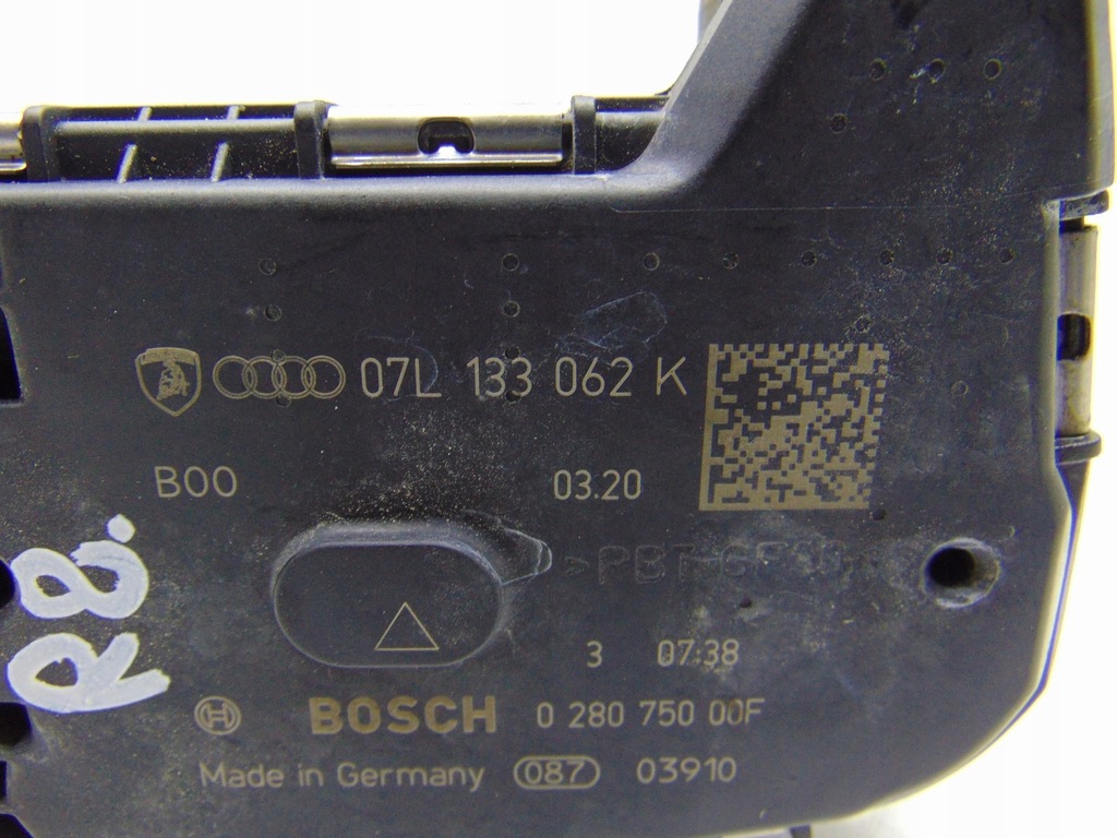 фото №8, Дроссельная заслонка воздуха audi r8 4s huracan 5.2 fsi v10 07l133062k