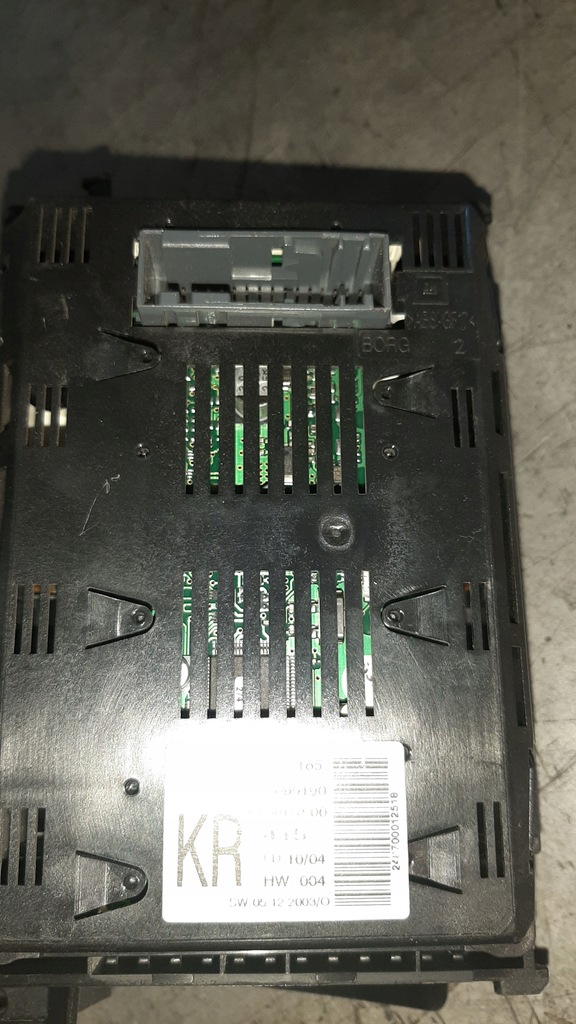 фото №11, Дисплей 13111165 opel astra h 1.7 cdti