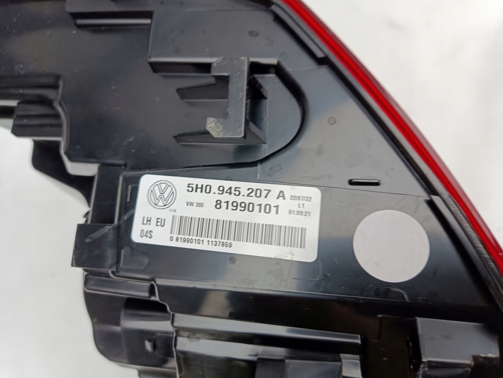 фото №6, Лампа левый задняя левая задняя vw golf viii 8 5h0 2019-