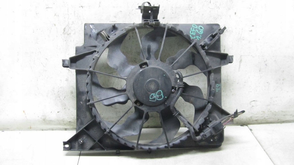 фото №1, Kia ceed ii 1.6 1.4 вентилятор радіатора 12-16