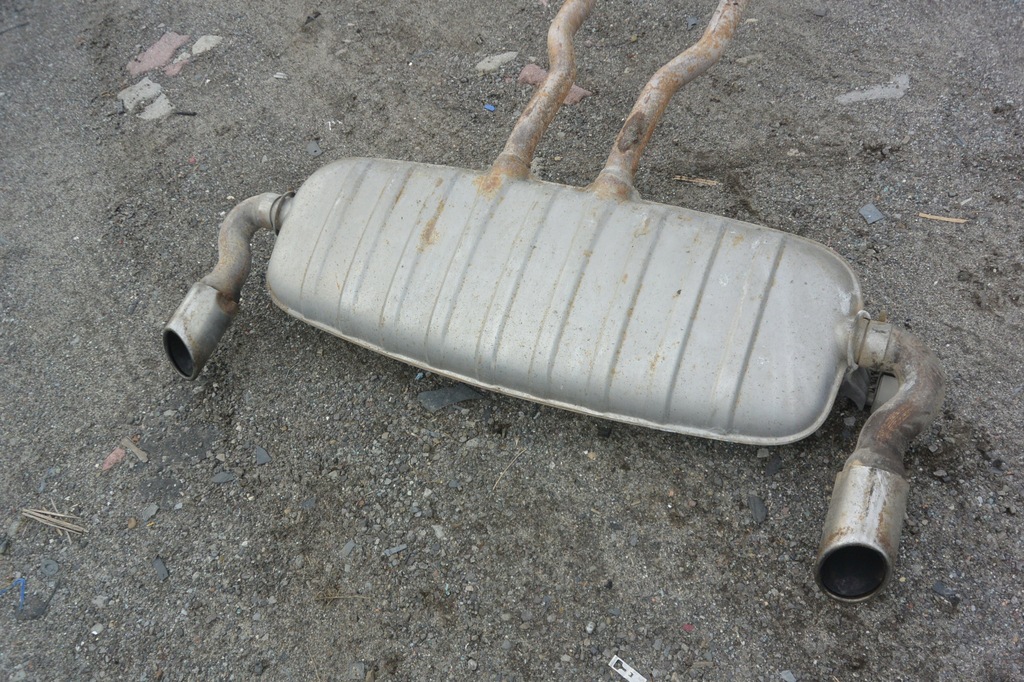 фото №11, Вихлоп гасник 4.2 fsi kpl audi q7 4l vw touareg 7l