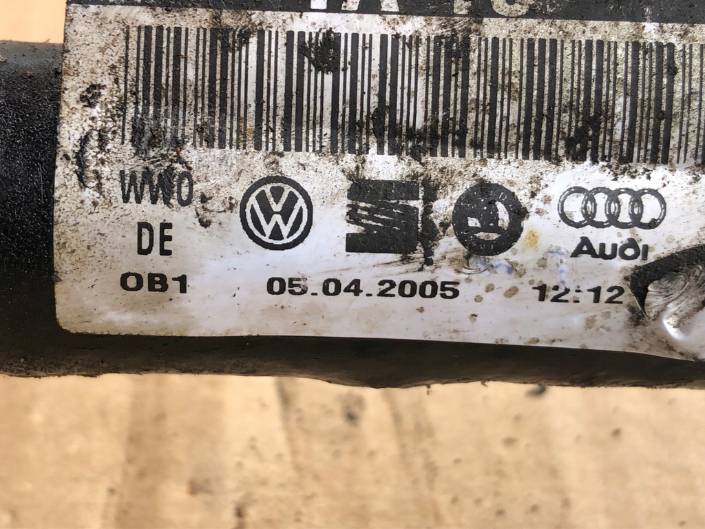 фото №6, Приводной вал левая vw skoda audi 1k0407271at