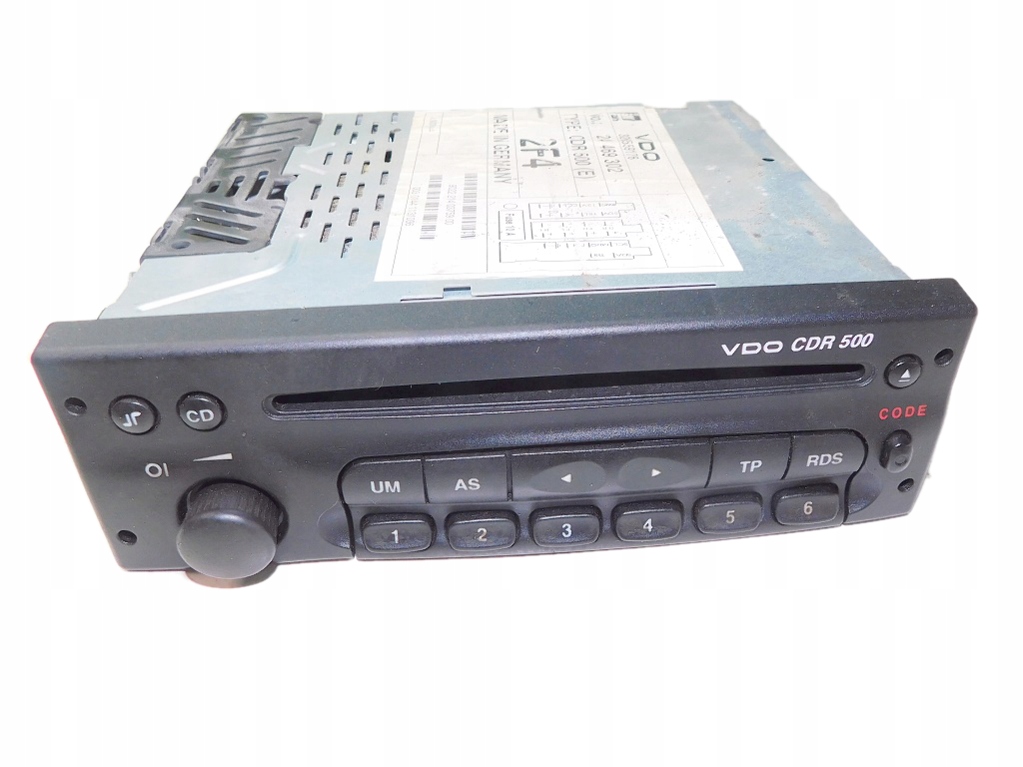 фото №1, Opel vectra b 2001r радио заводской 326559176