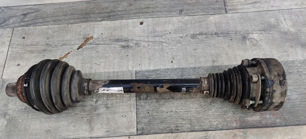 фото №1, Audi a3 s3 a3 sportback 8p 2009 półośleon ii 2 1.9 altea левая