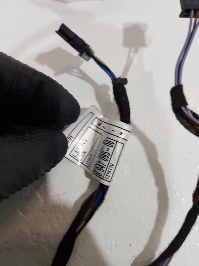 фото №11, Жгут дверь правый перед 6947095 bmw e90 e91 keyless складной зеркало