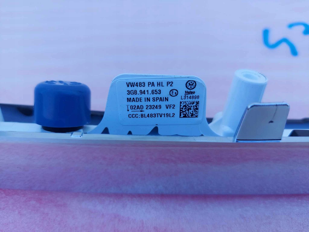 фото №6, Vw arteon lift 21- протитуманна фара led drl w решітка радіатора лівий оригінальний номер