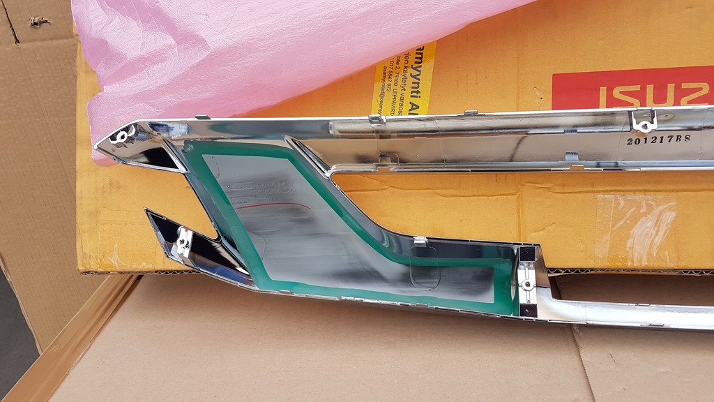 фото №9, Решітка радіатора решітка радіатора хром isuzu d-max ii lift 17- новий оригінал!!!