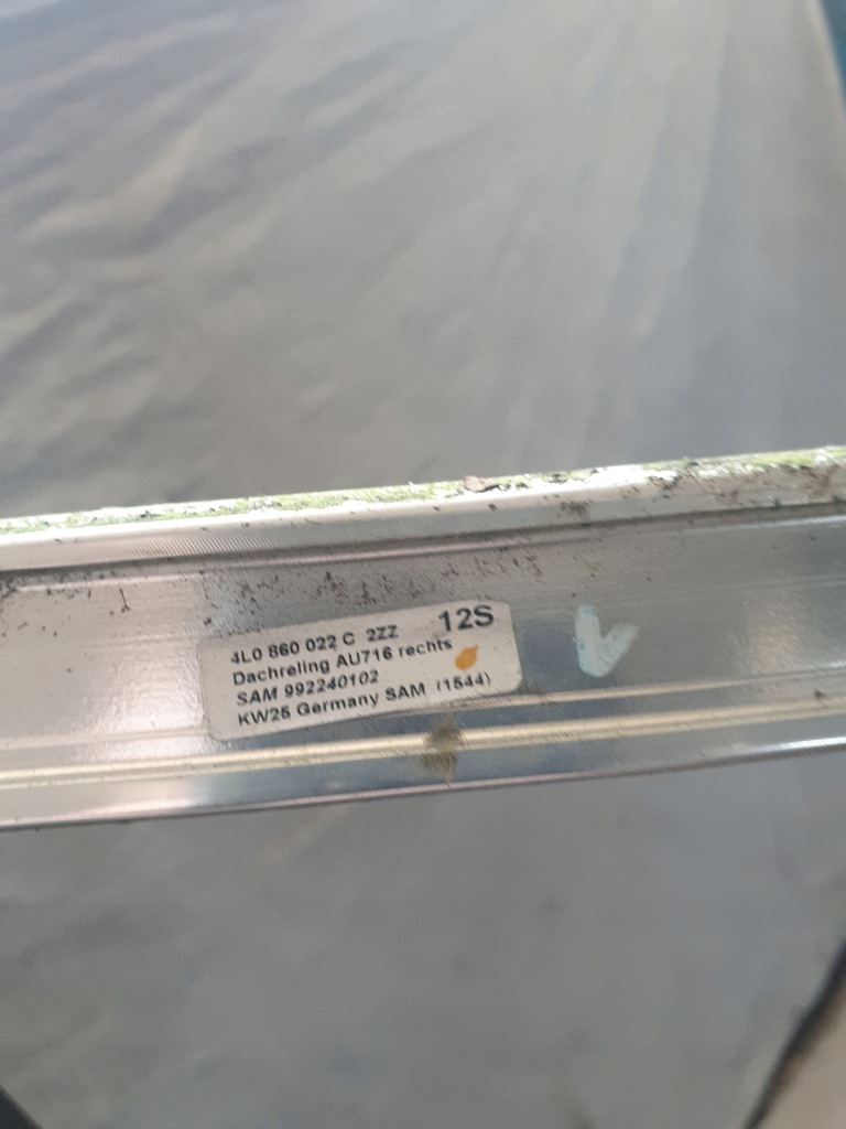 фото №6, Audi q7 4l рейлинги кровельные хром 4l0860021c/022c