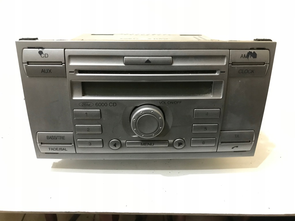 фото №1, Ford s-max mk1 galaxy радіопрогравач cd rds 6m2t18c815af