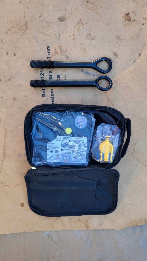 фото №1, Hyundai ioniq компрессор набор ремонтный колеса ушко пена вкладыш