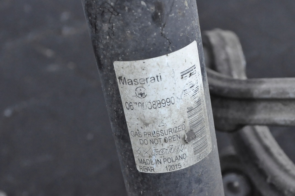 фото №6, Maserati ghibli iii поворотный кулак правый задняя рычаги
