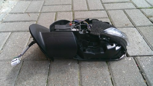 Mitsubishi l200 2019-2024 левая зеркало 9 pin оригинал Недорого