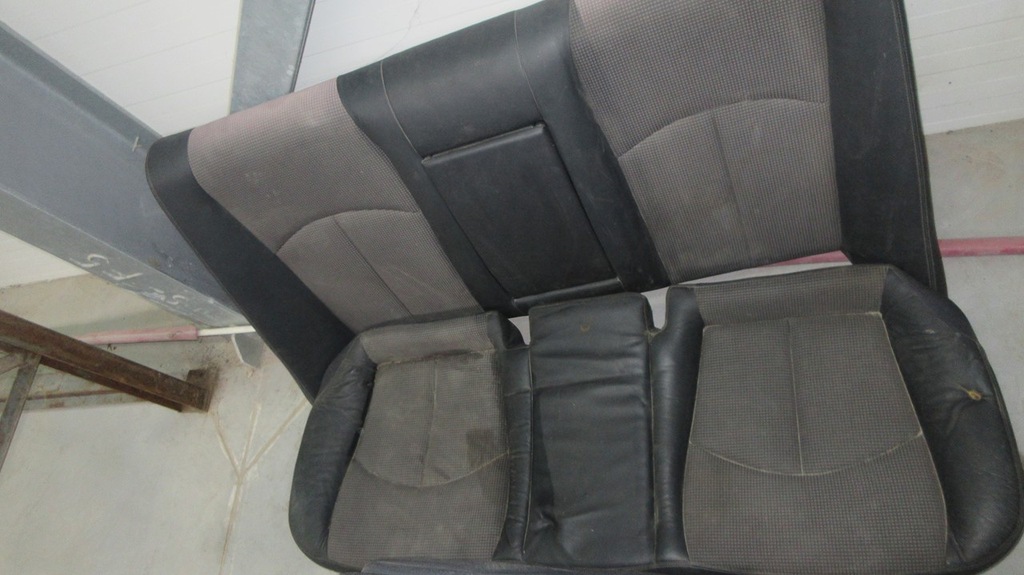 фото №5, Mercedes w211 сидіння сидіння оббивка шкіра матеріал czarna sedan