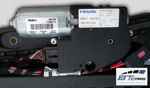 Vw touareg дах скляний solar дах панорама 7p0 7p0877049 7p0877049a 7p0877 Зі Шроту