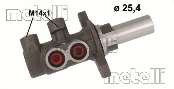 Насоса тормозные metelli 05-1174 Цена