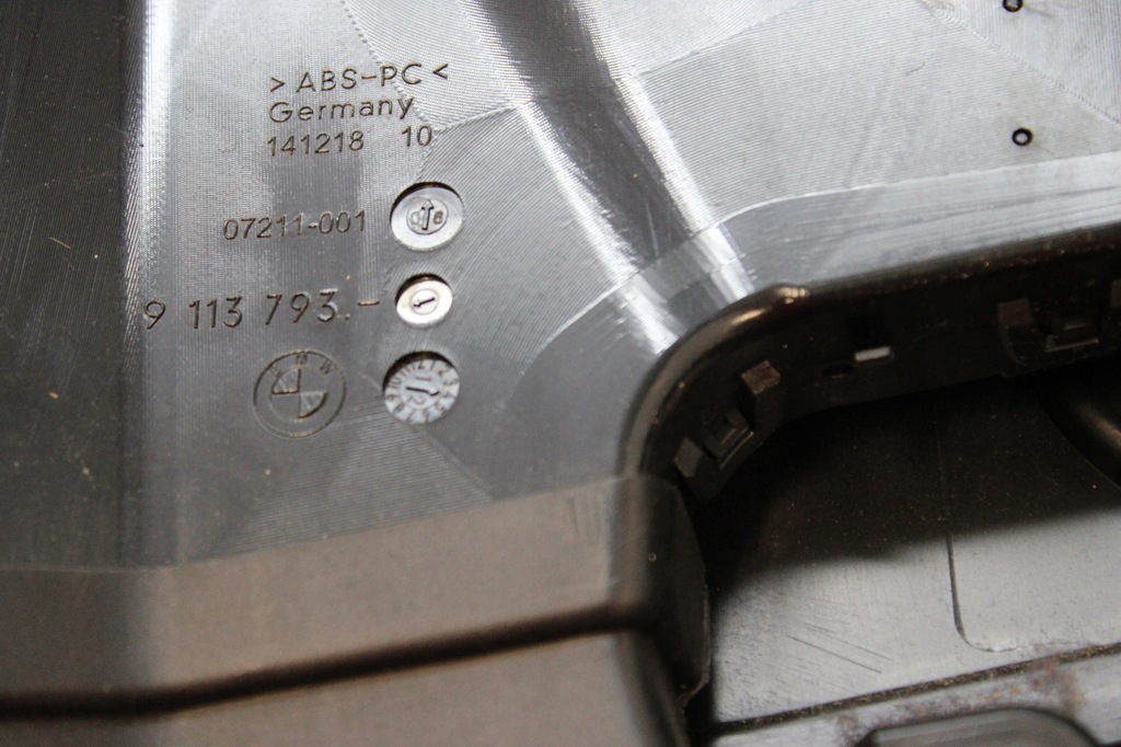 фото №9, 7340683 защита стойка b нижняя кожа 760i v12 левая + правая bmw f01 f02