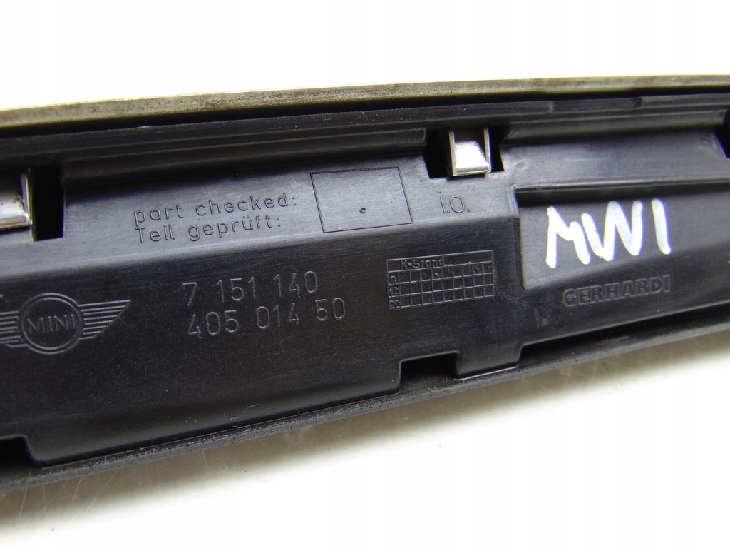фото №7, Накладка крышки молдинг ручка mini r55 r56 7151140