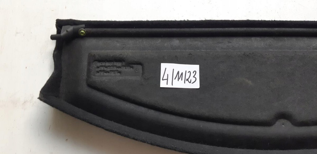 фото №10, Полка задняя багажника vw new beetle 1997-2010 czarna