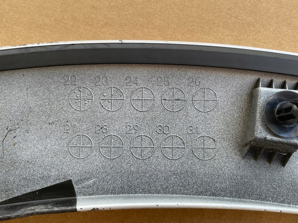 фото №10, Lexus rx v левая молдинг крыла перед передняя