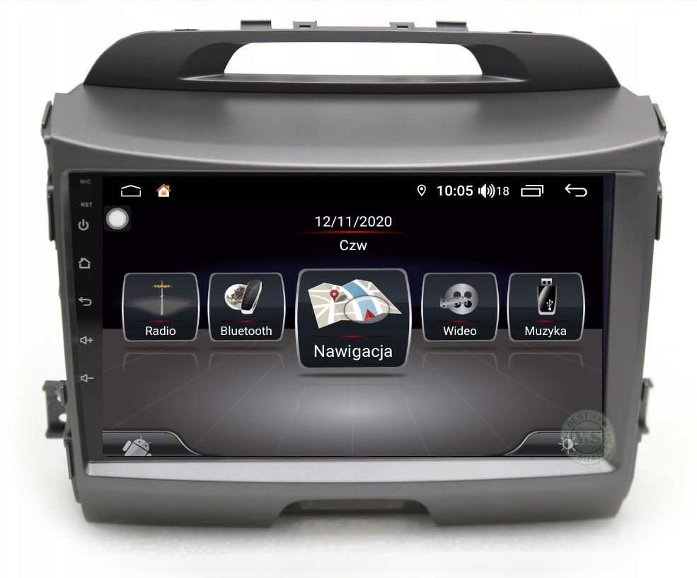 фото №1, V&s qled навигация kia sportage business 2010-2015