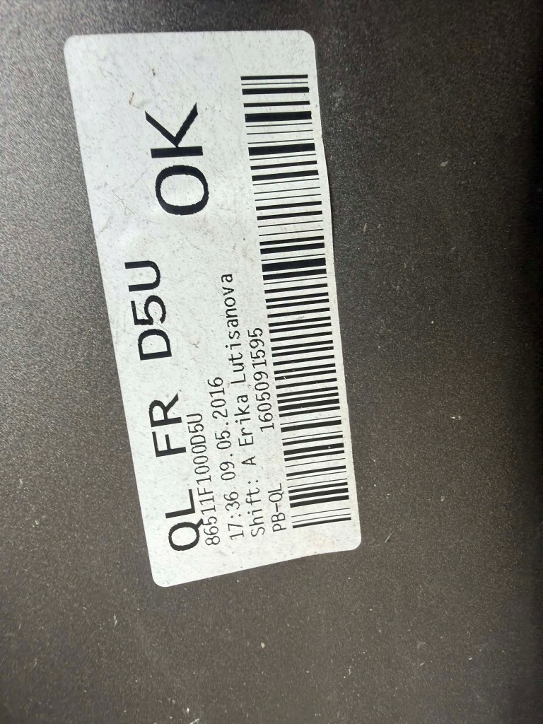 фото №12, Kia sportage iv бампер перед передний sprysk, pdc 2015-2019 цвет: d5u