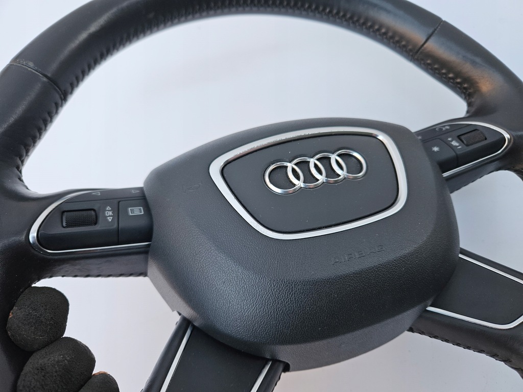 фото №10, Воздуховод четырёхлучевая czarna кожа кожаный подушка audi a6 c7 a7 4g