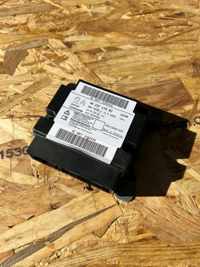 фото №1, Модуль подушек подушка безопасности citroen peugeot 9823741880