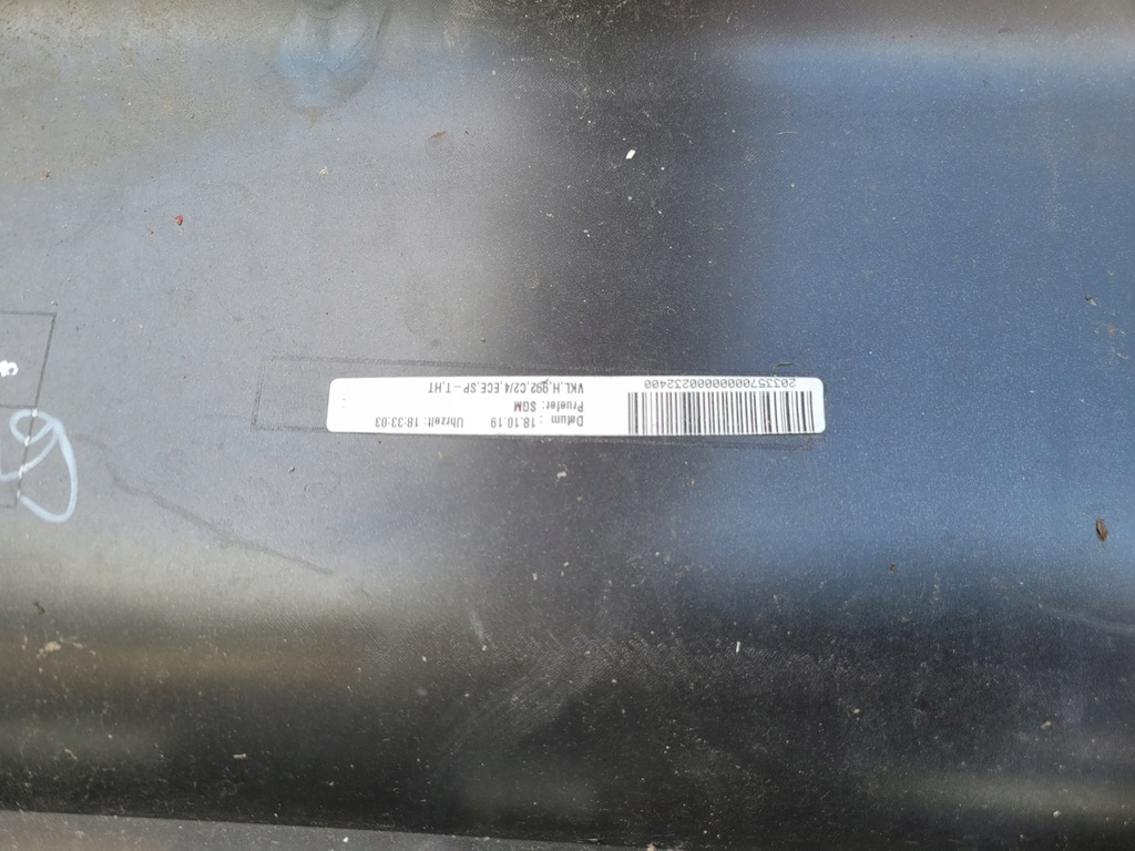 фото №12, Porsche carrera 911 992 бампер задній задня