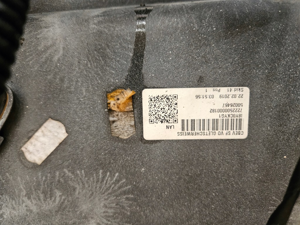 Бампер перед audi etron e tron 4ke ls9r glacier white kompletny оригінал Оригінал