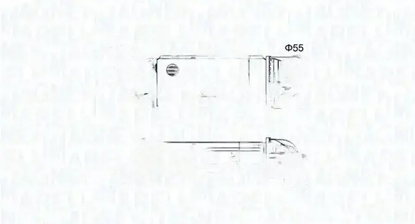 Купити Радіатор повітря інтеркулер 351319205120