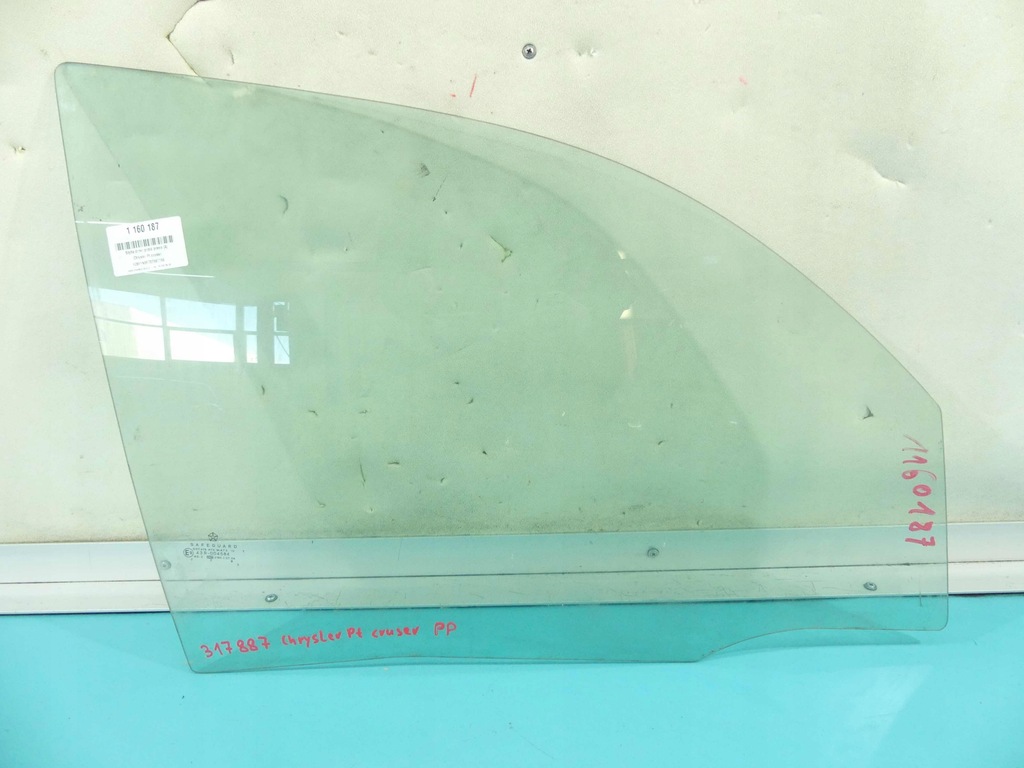 фото №1, Скло двері перед права chrysler pt cruiser 05r