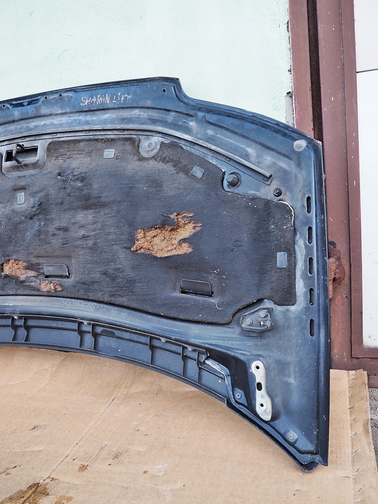 фото №6, Vw sharan lift капот кришка двигуна czarna ładna