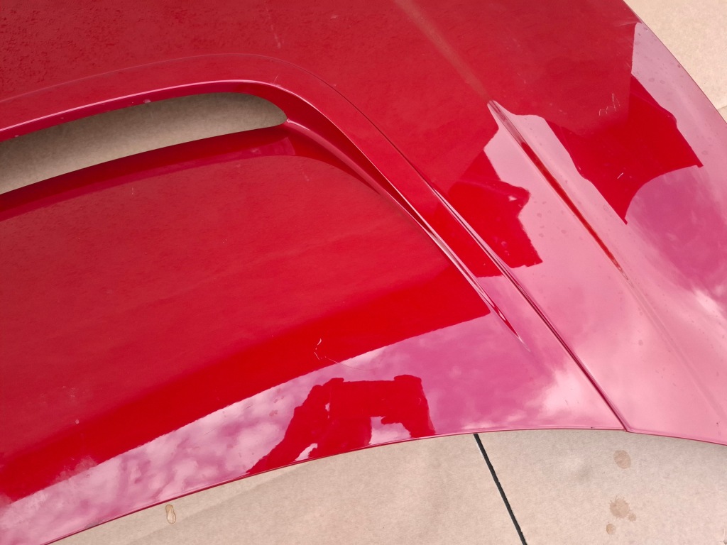 Капот крышка jaguar 1 pace оригинал хороший состояние с Разборки