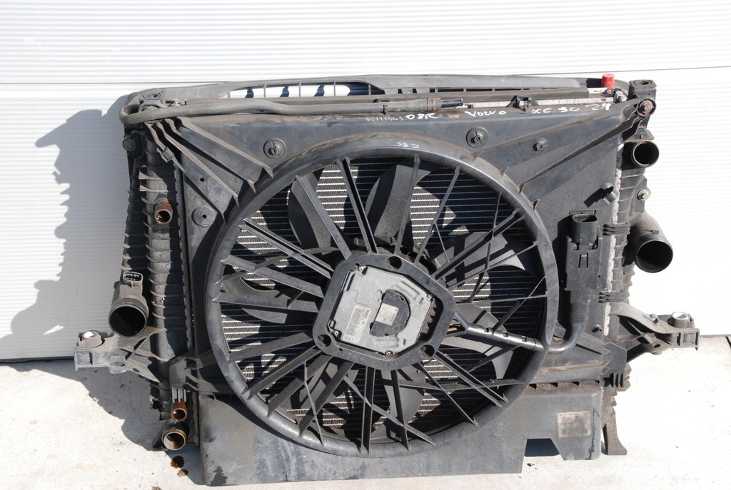 фото №6, Комплект радиатор volvo xc90 2.4 d5 185km 2008 lift