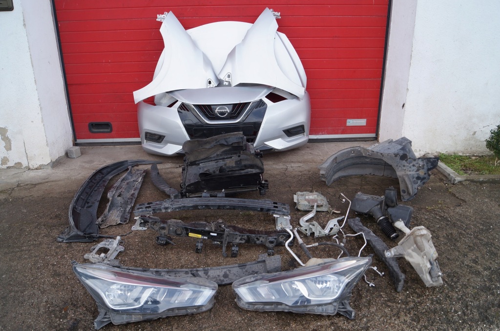 фото №1, Nissan micra k14 18r 1.0 перед бампер капот лампы