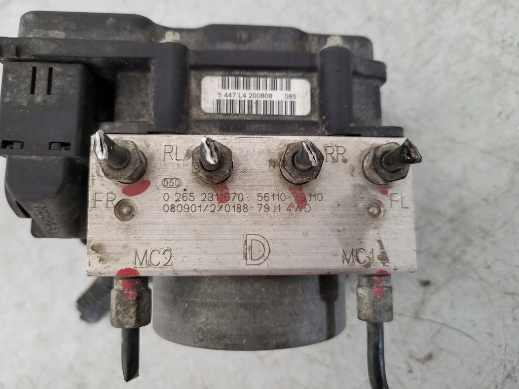 фото №9, Fiat sedici suzuki sx4 08r 1.6 16v насос abs 4wd