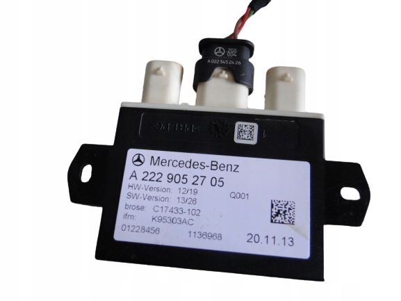 фото №1, Mercedes r231 w205 117 w212 модуль задня a2229052705