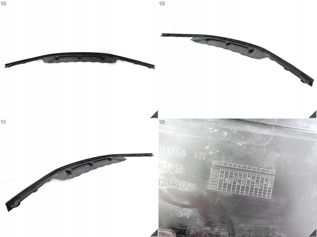 фото №11, Porsche 982 718 gt4 cayman спойлер w бампер перед 982807541g