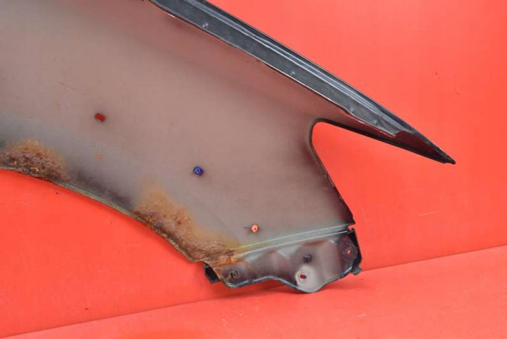 фото №12, Крыло левый перед передний чёрный toyota hilux 7 vii lift 05-15