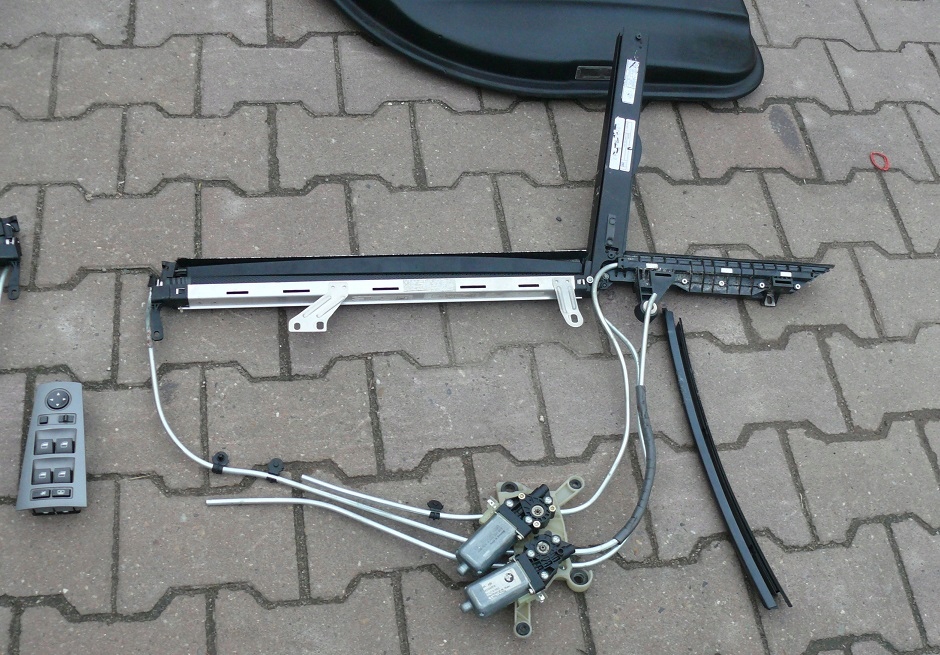 фото №15, Шторка шторка шторки дверь левый правый задняя bmw seria 7 e65 обшивки панели