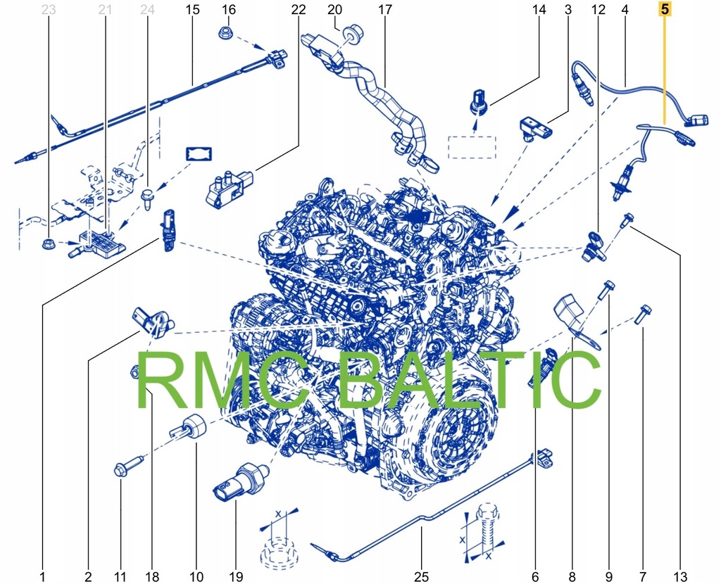 фото №10, Датчик лямбда-зонд dacia duster ii lift 1.3 tce 226900947r
