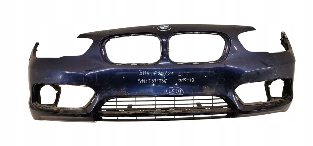фото №1, Bmw 1 f20 lift 2015-19 бампер передний 51117371736