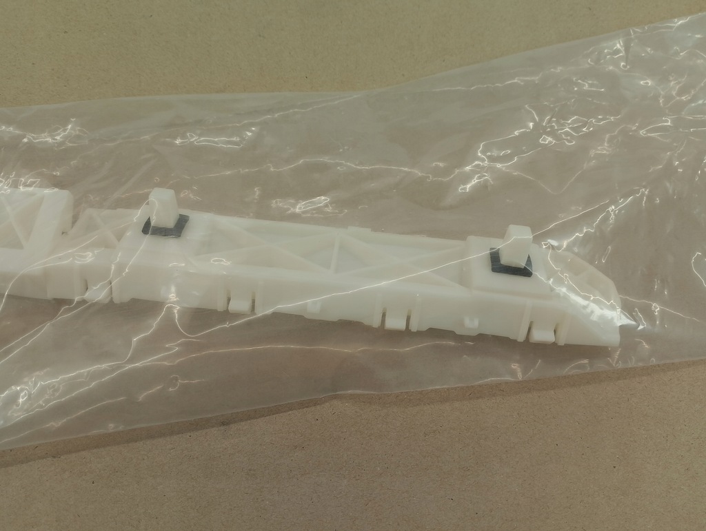 фото №7, Renault koleos i 1 левый направляющая бампер задняя кронштейн кронштейн